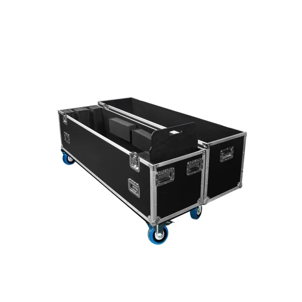 Flight ECRAN DB 65 Power Acoustics - Flight Cases - Double écran 65 pouces tous accessoire
