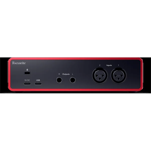 Focusrite Scarlett 2i2 4ème Génération - Interface Audio USB 2x2