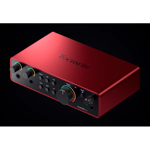 Focusrite Scarlett 2i2 4ème Génération - Interface Audio USB 2x2