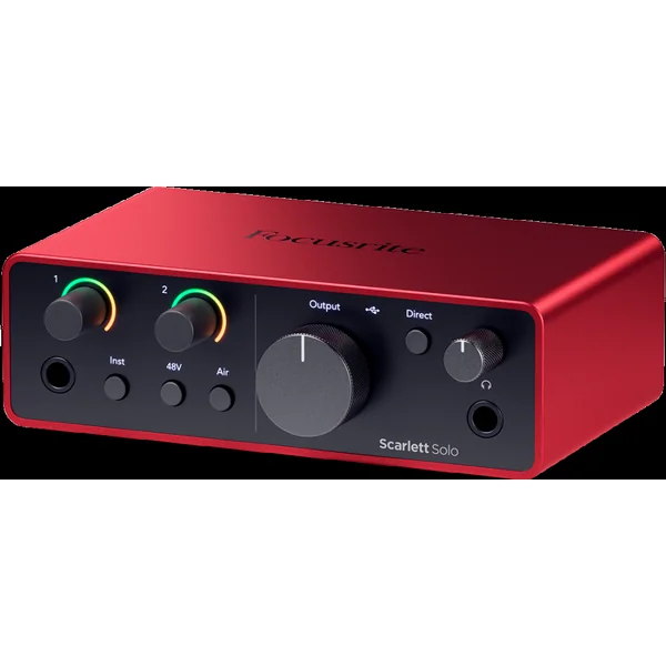 Focusrite Scarlett Solo 4ème Génération - Interface Audio USB