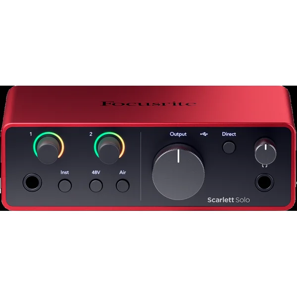 Focusrite Scarlett Solo 4ème Génération - Interface Audio USB