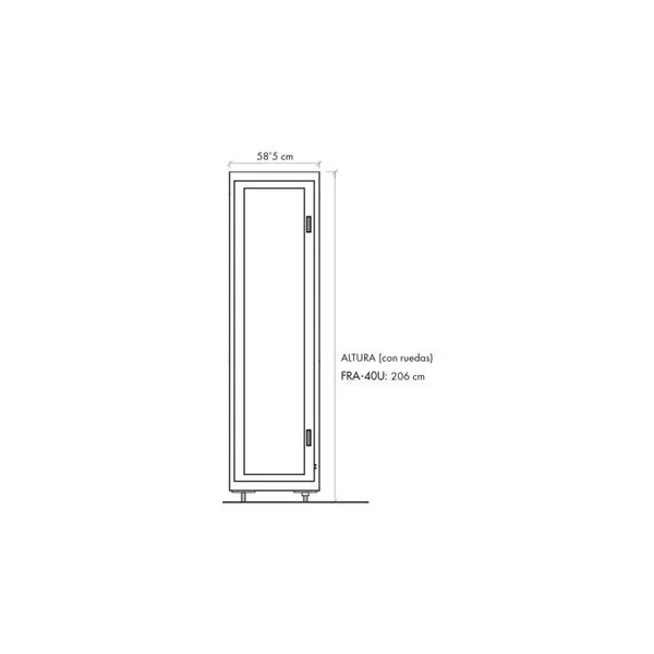 FRA-40U Armoire rack 19 pouces 40 U