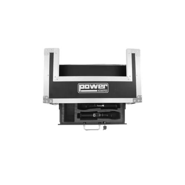 FT HF MIC 2U Power Acoustics - Flight Case 2U professionnel pour micros HF sans fil