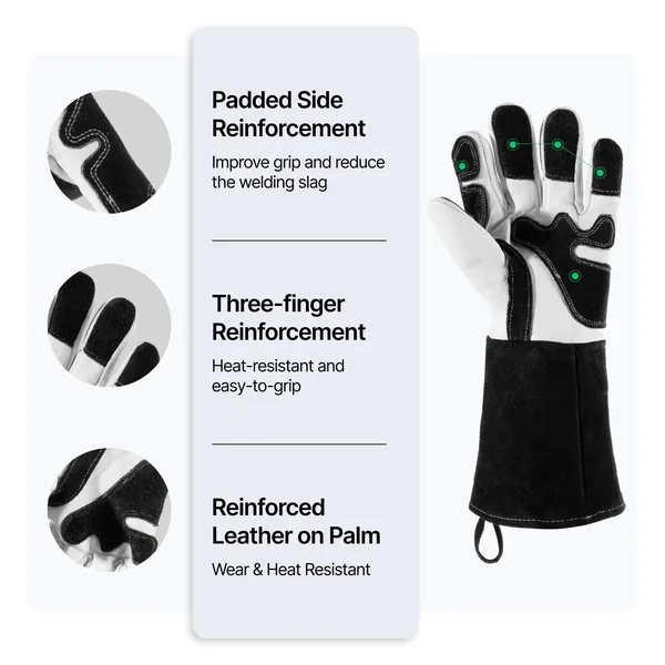Gants de soudage laser 35,5 cm pour xTool MetalFab