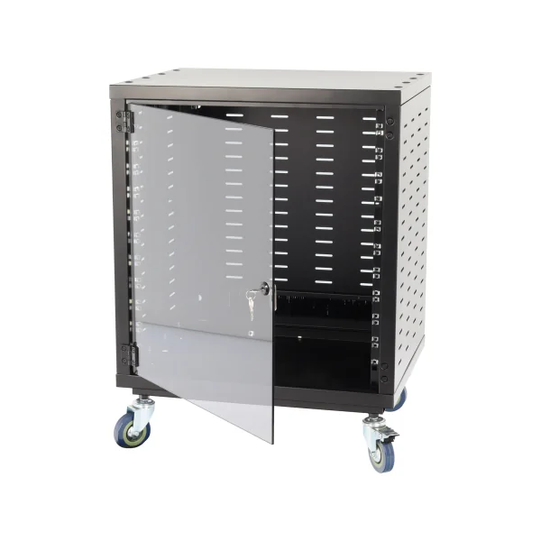 GD-12U ALGAM AUDIO Porte vitrée 12U pour IR-12G avec serrure
