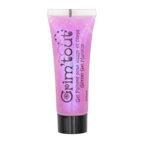 Gel pailleté visage