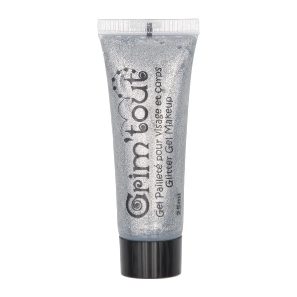 Gel pailleté visage