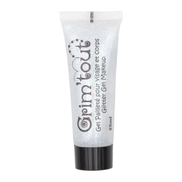 Gel pailleté visage