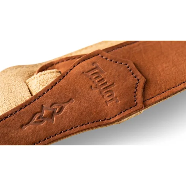Gemstone 2.5 in. Sanded Leather Guitar Strap