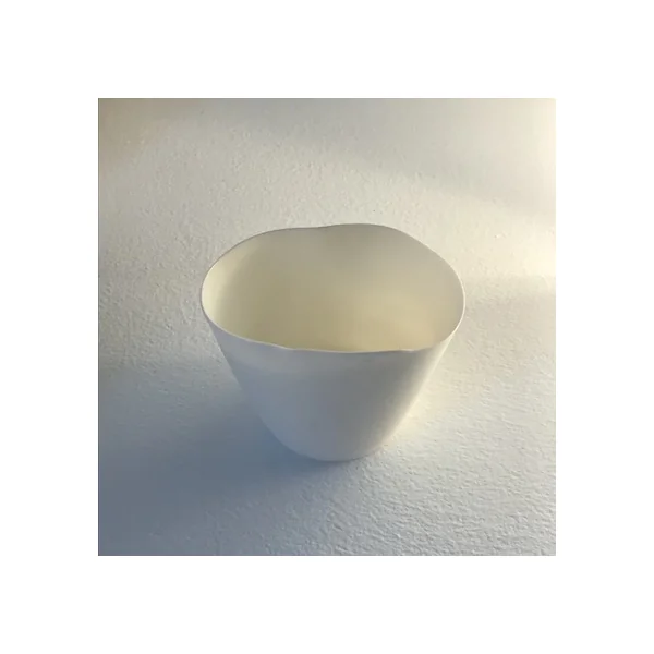 Gobelet ovale en porcelaine – Jinjin Sun, Atelier Murmur