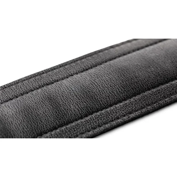 Grand Pacific 3inc. Nickel Concho Leather Guitar Strap #4122-30 - Black
