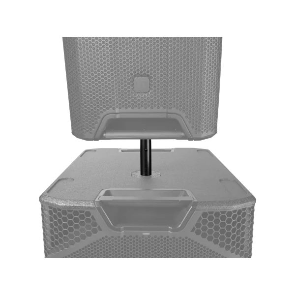 Gravity SP 2212 - Mât court pour enceinte, diamètre 35 mm, filetage M20 mâle et M20 femelle, longueur 250 mm