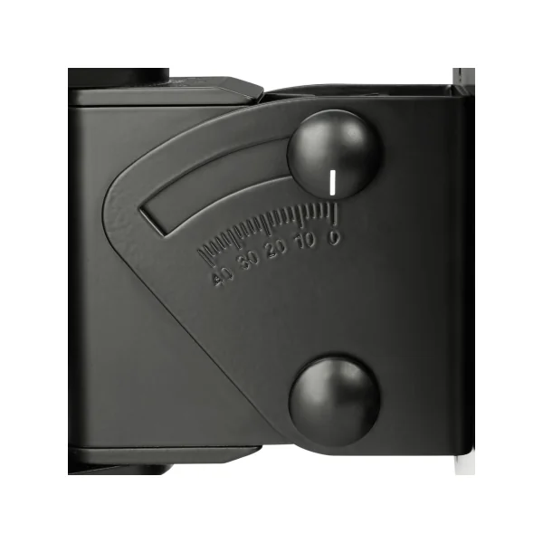 Gravity SP WMBS 30 B - Fixation murale pivotante et inclinable pour enceintes jusqu'à 30 kg, noir