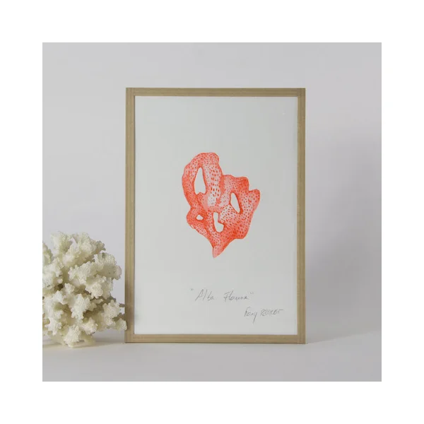 Gravure Alba Flamma – Collection Coraux – Fany Perret