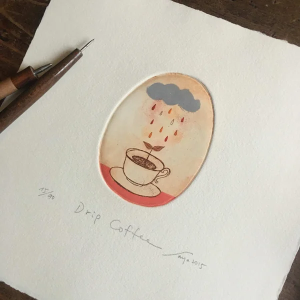 Gravure Drip coffee – Sayaka Abe