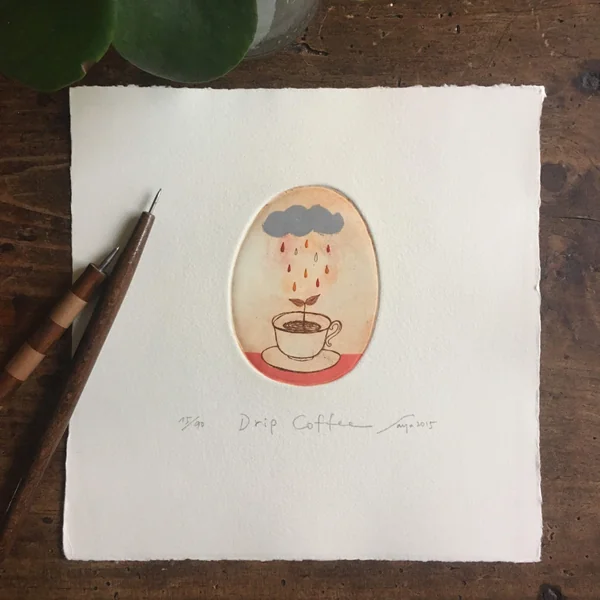 Gravure Drip coffee – Sayaka Abe