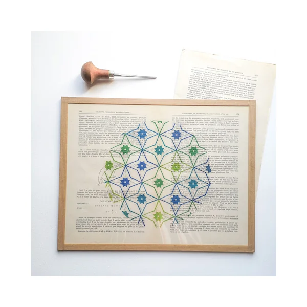Gravure Mathématiques – Géométrie – Marie Le Moal