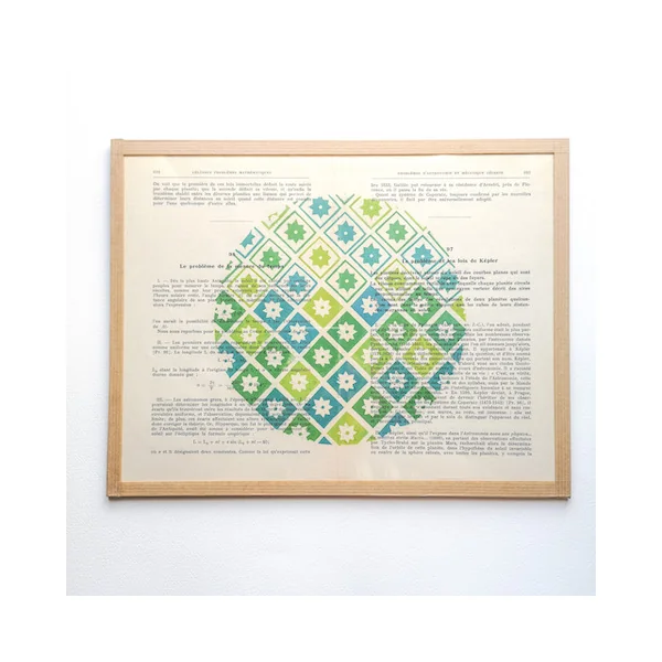 Gravure Mathématiques – Mécanique céleste – Marie Le Moal