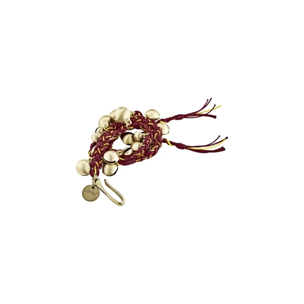 Grelots Meinl Ajuch Bells Large - Red/Gold Rope