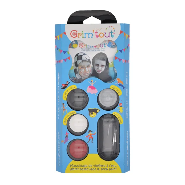 Grim'tout set de 4 couleurs