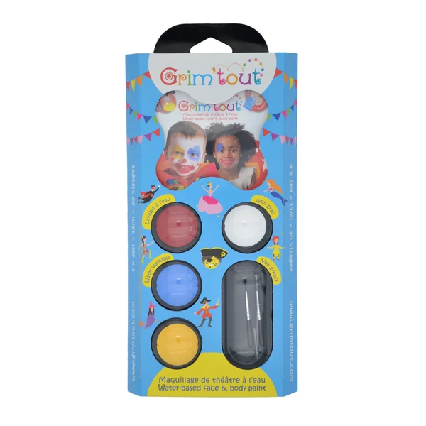 Grim'tout set de 4 couleurs