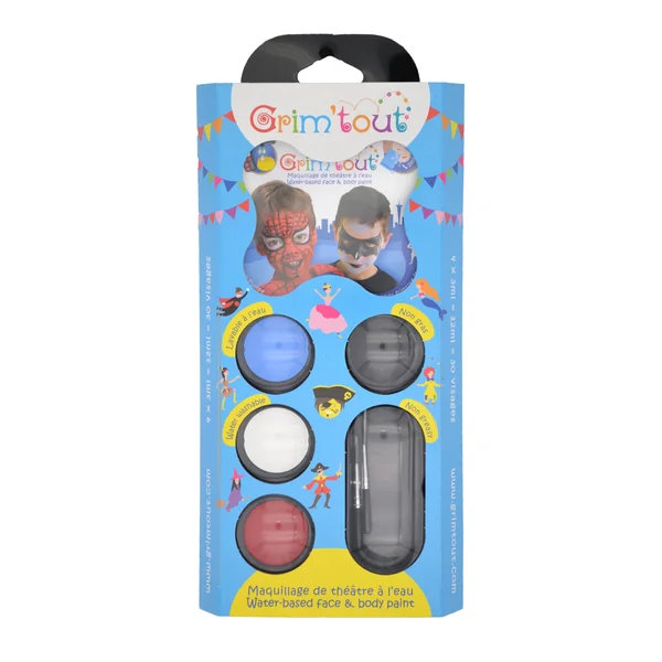 Grim'tout set de 4 couleurs
