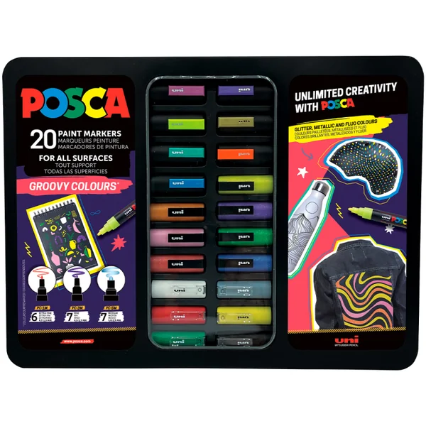 Groovy Colours Ensemble de 20