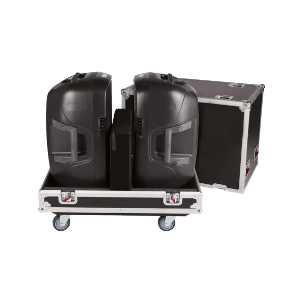 G-TOURSPKR-215 Gator Flight Case pour 2 enceintes 15 pouces