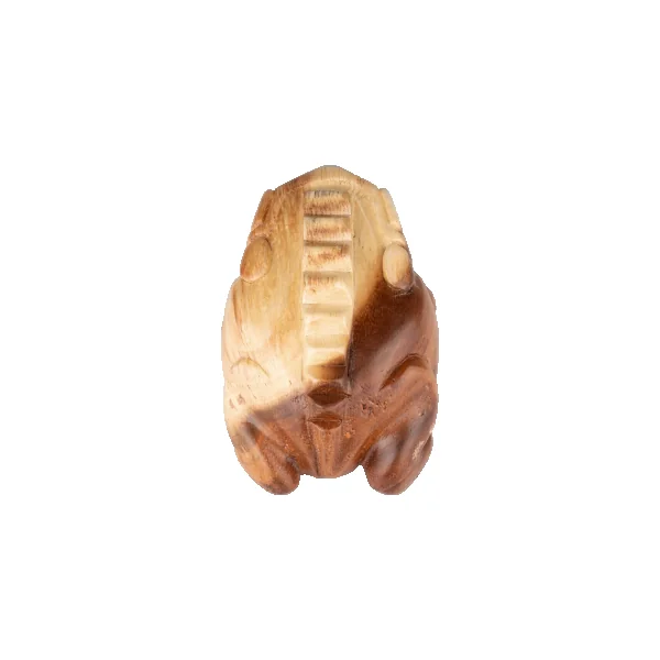 Guiro Nino Grenouille Bois Naturel - Large