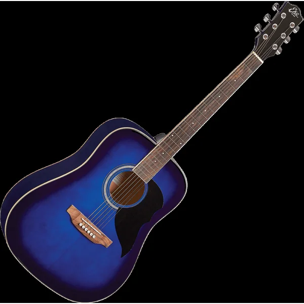 Guitare Acoustique Eko Ranger 6 Dreadnought Blue Sunburst