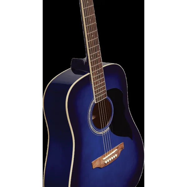 Guitare Acoustique Eko Ranger 6 Dreadnought Blue Sunburst