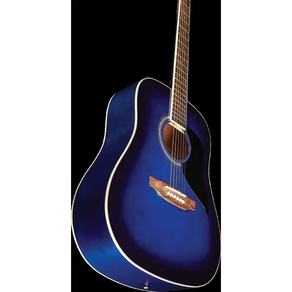 Guitare Acoustique Eko Ranger 6 Dreadnought Blue Sunburst