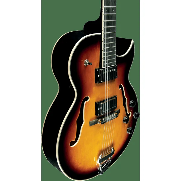 Guitare Jazz Eko GEE SA750 Hollowbody Sunburst