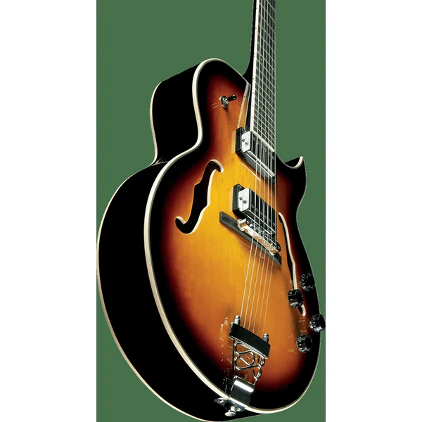 Guitare Jazz Eko GEE SA750 Hollowbody Sunburst