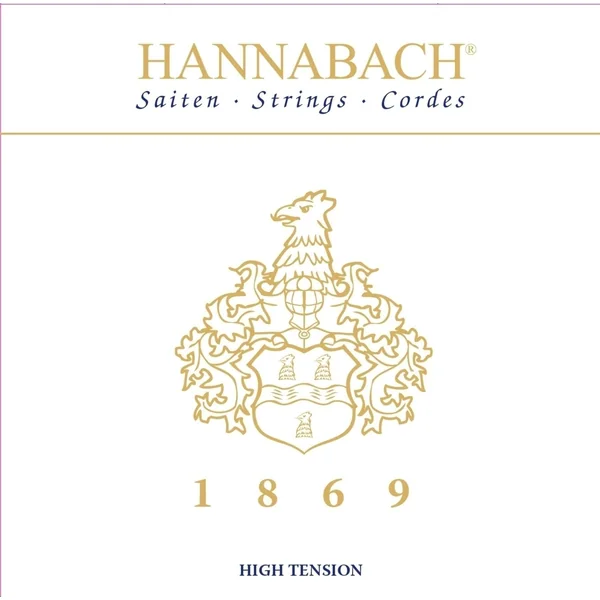 Hannabach Strings for classic guitar Serie 1869 Carbon/Gold HT - A5 Gold HT (18695HT)
