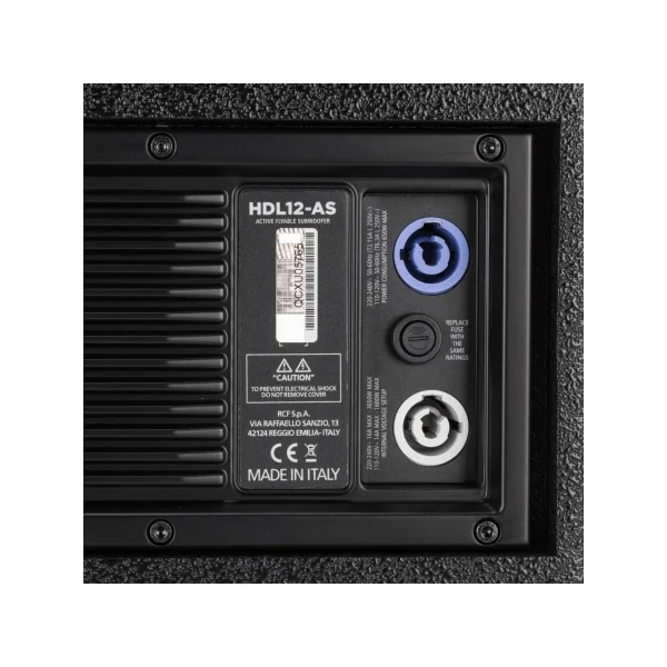 HDL 12-AS RCF Subwoofer Actif Suspendable 1400W