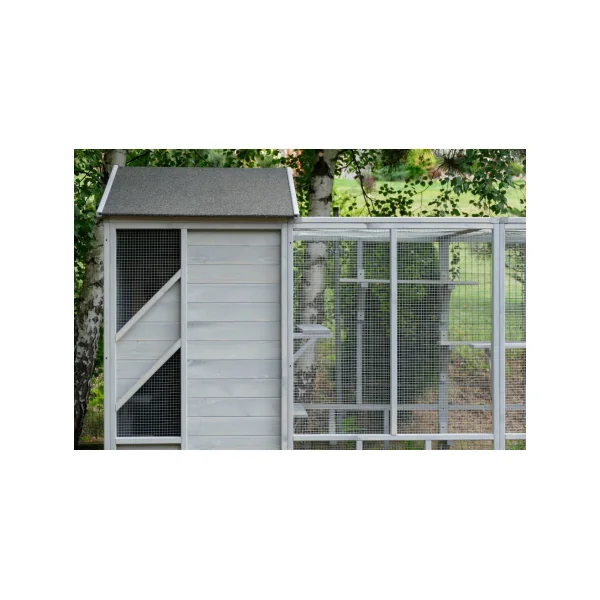 Hotel à Chats Catio de Luxe Maison Chat Enclos Grillagé Parc de Détente Chat avec Plateformes