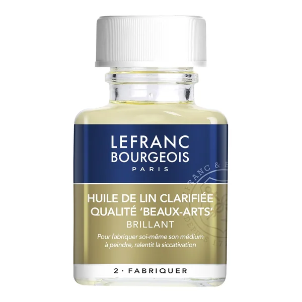 Huile de lin clarifiée