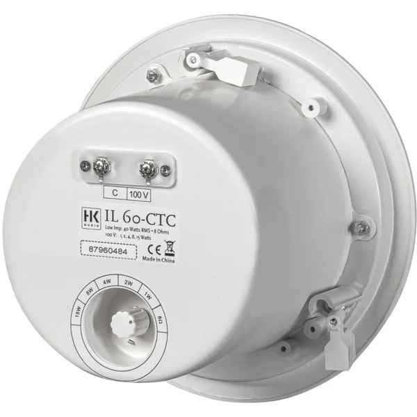 IL60-CTC Haut-parleur plafond 15 - 8 - 4 Watts 100 V