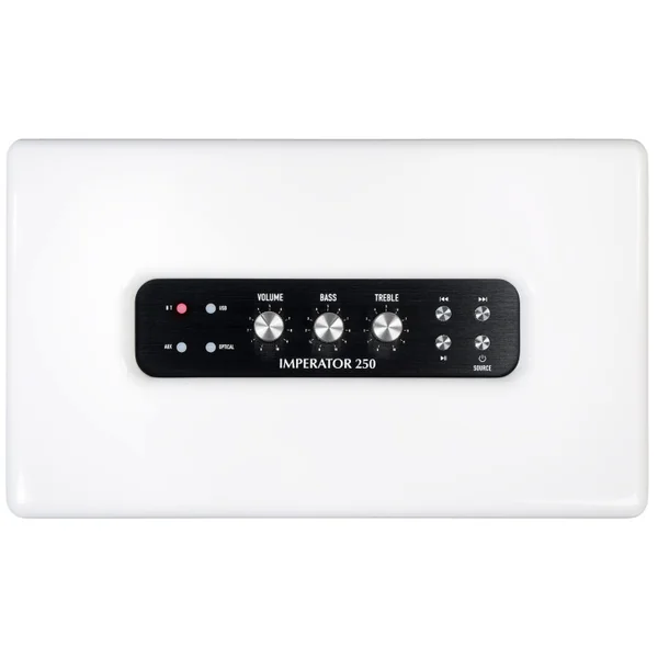 Imperator 250 Enceinte Bluetooth® 2 x 50 Watts blanc laqué