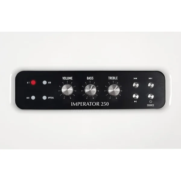 Imperator 250 Enceinte Bluetooth® 2 x 50 Watts blanc laqué
