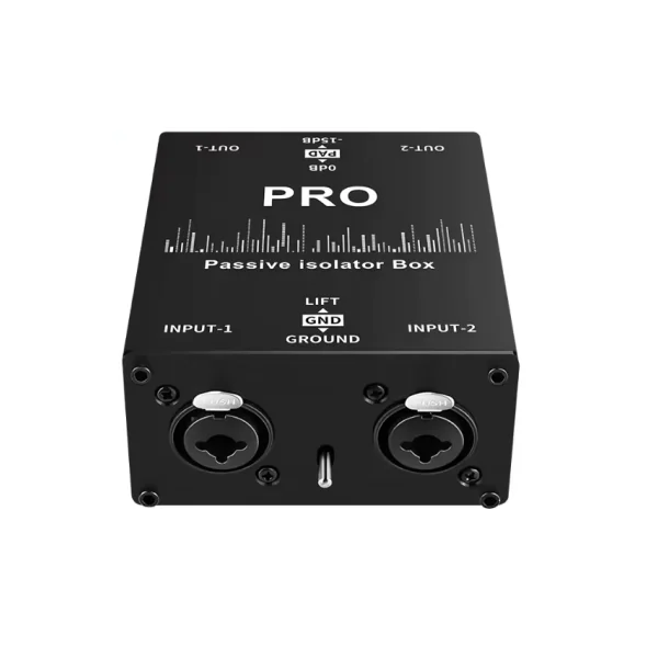 ISOPRO - Isolateur audio Stéréo passif XLR avec pad