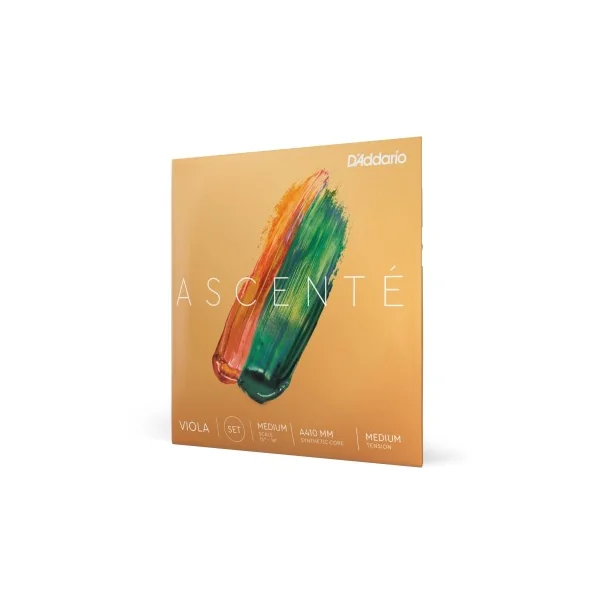Jeu D'addario Ascenté Alto Diapason Moyen Tension Medium (14")