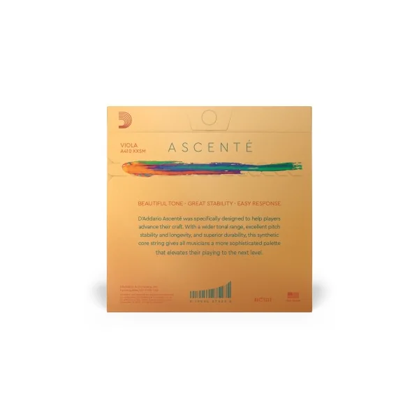 Jeu D'addario Ascenté Alto Diapason Ultra-Ultra-Court Tension Medium (11")