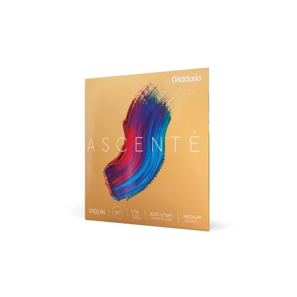 Jeu D'addario Ascenté Violon 1/16 Medium