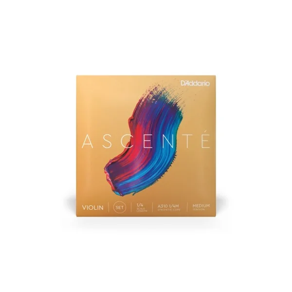 Jeu D'addario Ascenté Violon 1/4 Medium
