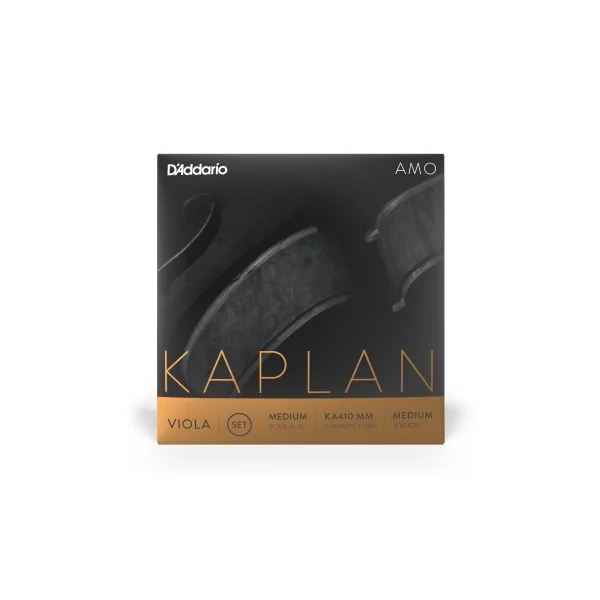 Jeu D'addario Kaplan Amo Alto Diapason Moyen Tension Medium
