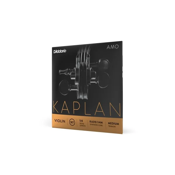 Jeu D'addario Kaplan Amo Violon 1/4 Medium