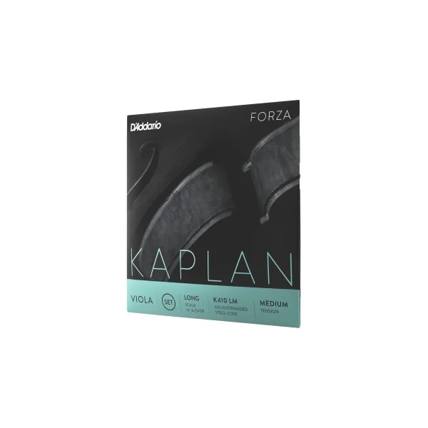 Jeu D'addario Kaplan Forza Alto Long Scale tension Medium