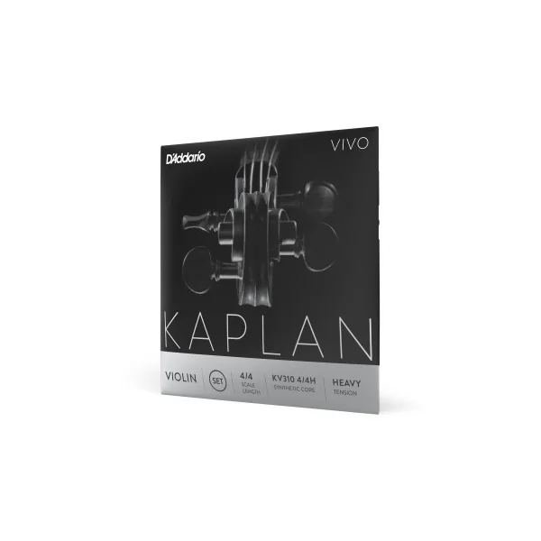 Jeu D'addario Kaplan Vivo Violon 4/4 Heavy